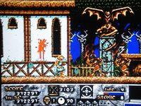 une photo d'Ã©cran de Risky Woods sur Sega Megadrive